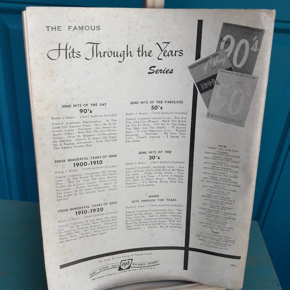 Vintage Sheet Music Book Songs Hits from Roaring 20s Piano Guitar Sing Musical - Picture 4 of 12